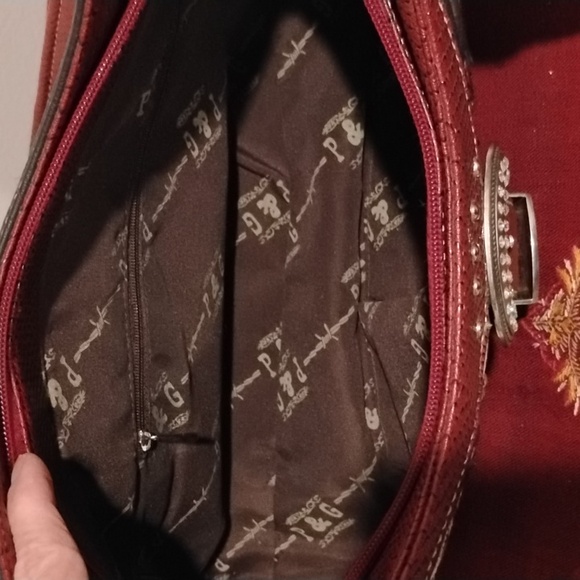 P&G Western Black and Red Women's Bag - Picture 10 of 12